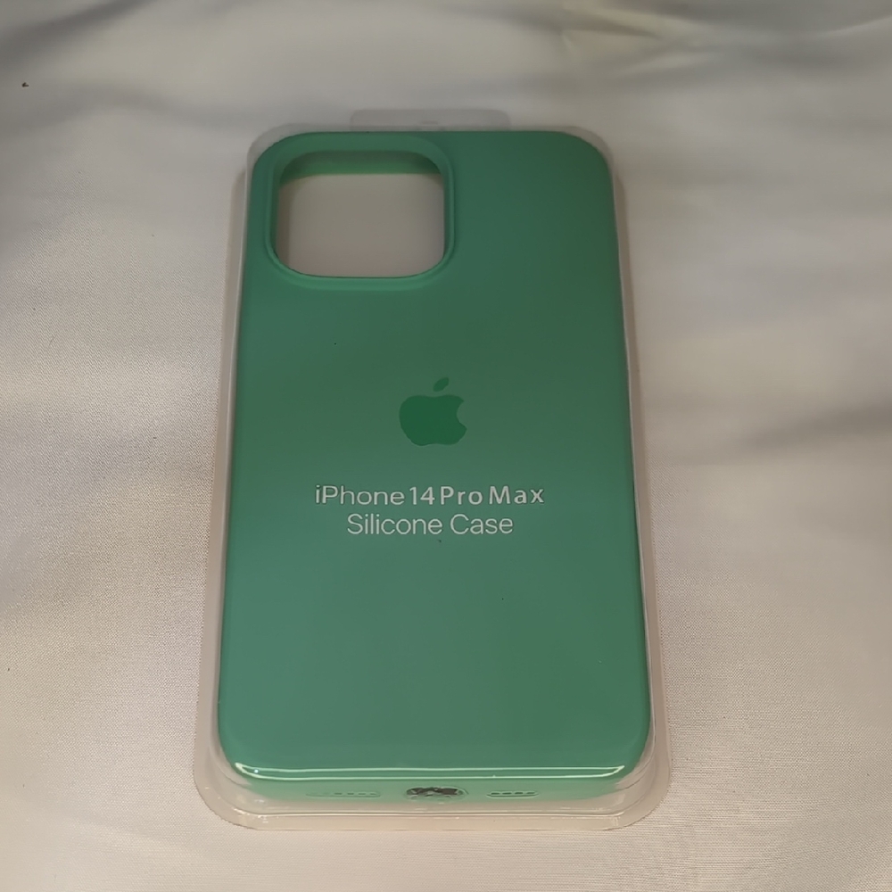 Apple iPhone 14 Pro Max Silicone Cover - Mint